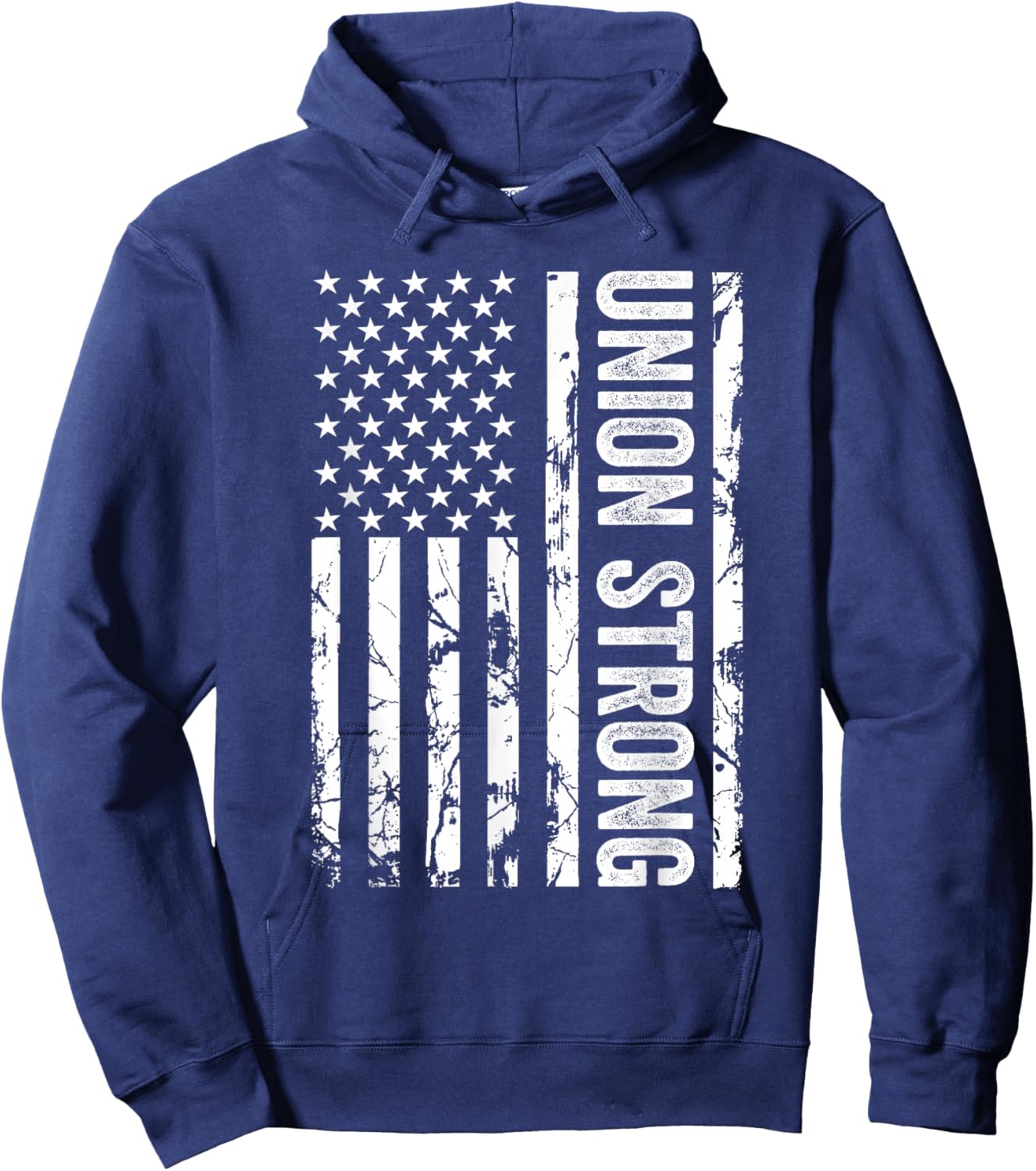 Union Workers Rights Union Strong Union Thug Hoodie - Hoodie | Navy