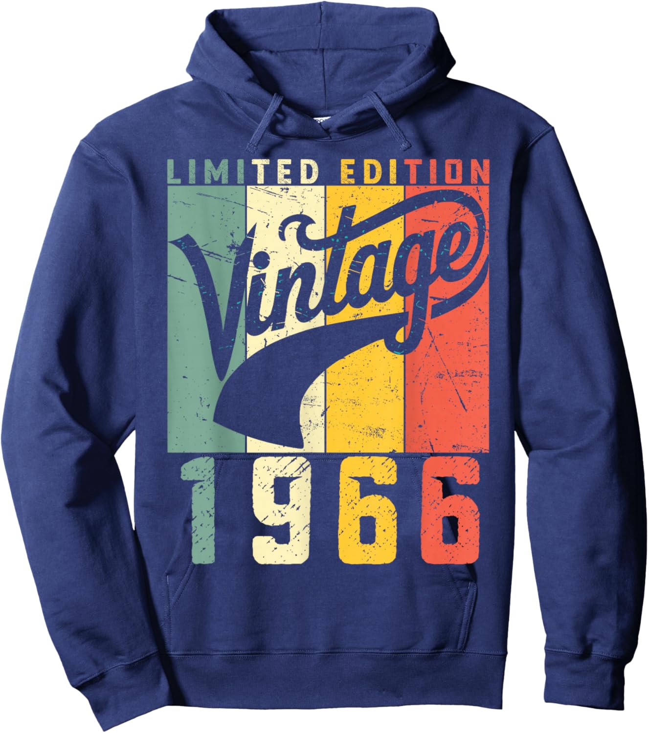 60 Years Old Legend Since 1966 Men's Women's 60th Birthday Hoodie - Hoodie | Navy