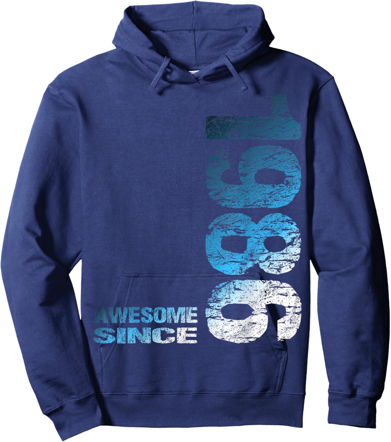Awesome Since 1986 40th Birthday Hoodie - Hoodie | Navy