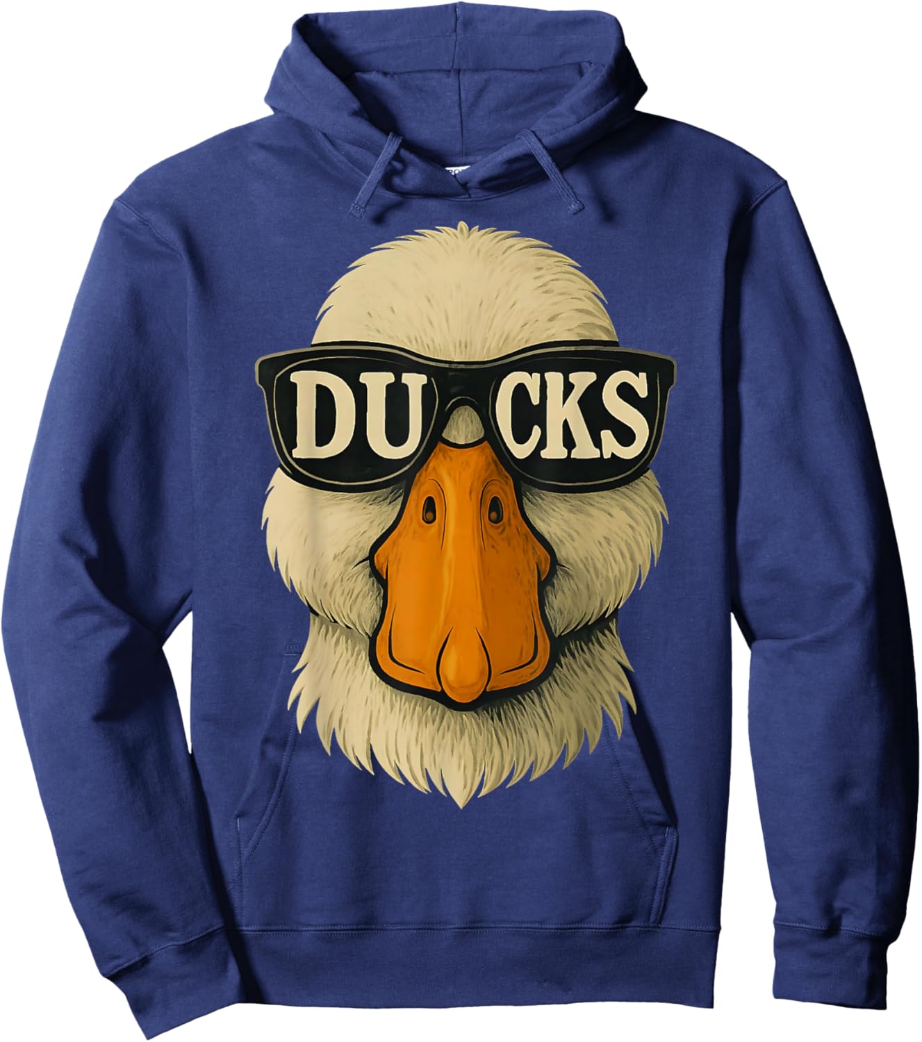 Retro Ducks Name Graphic Apparel Women Kid Boy Girl Hoodie - Hoodie | Navy