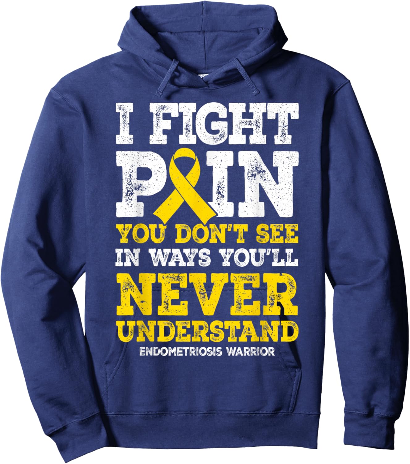 Endometriosis Disease Endo Warrior Hoodie - Hoodie | Navy