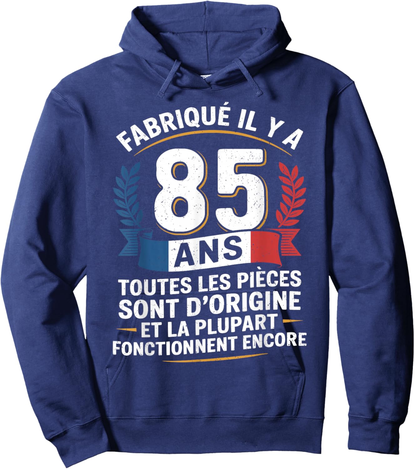 85 Years Birthday Humor Original Gift 85 Years Man Hoodie - Hoodie | Navy
