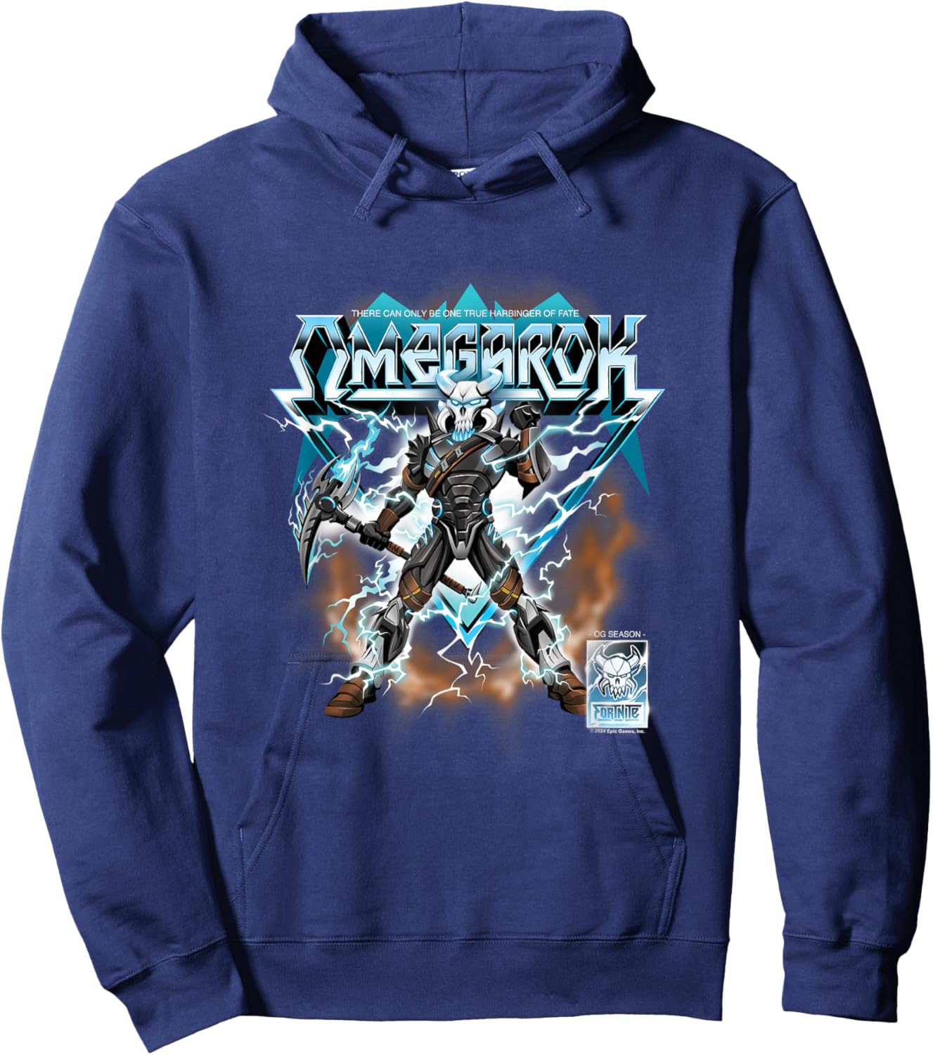 Fortnite Omegarok True Harbinger Of Fate Hoodie - Hoodie | Navy