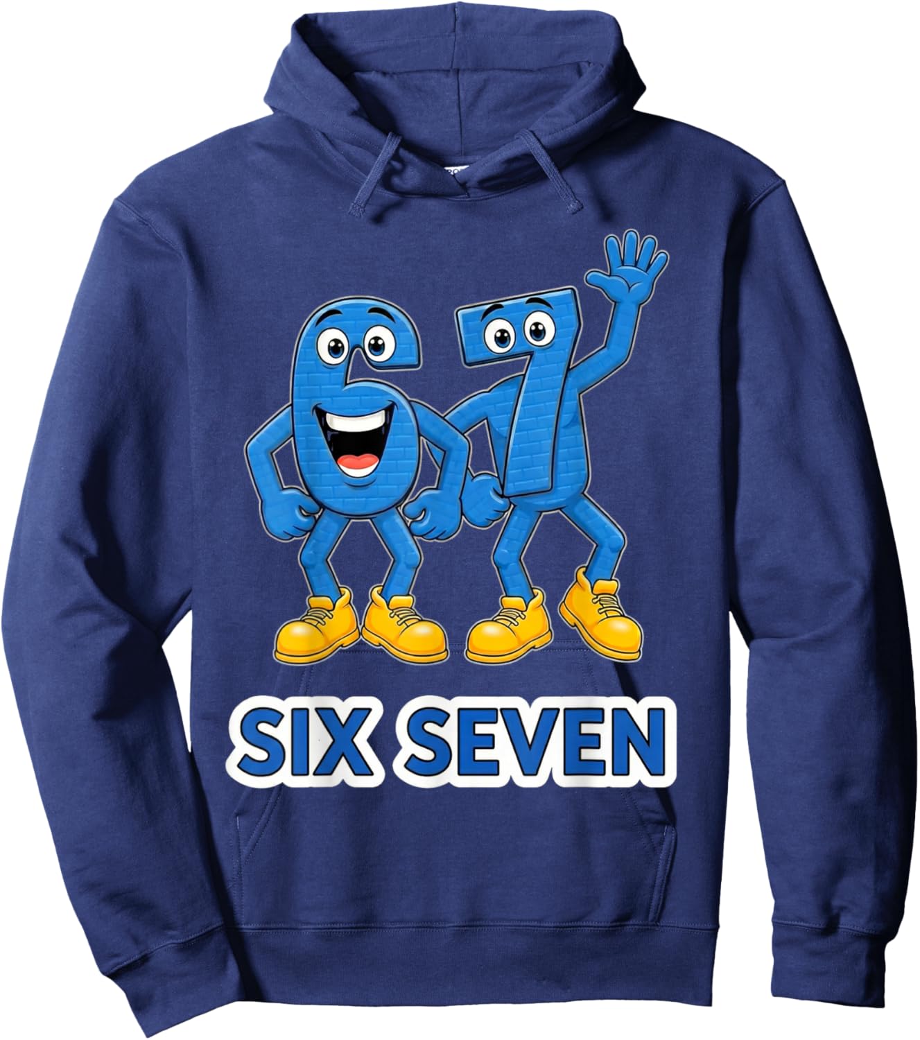 67 Shirt Children's Steal A Brain Red Meme Costume Boys Girls Youth Hoodie - Hoodie | Navy