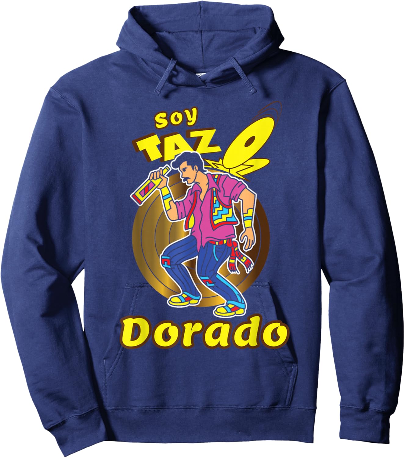 Funny Mexican Saying Spanish Slang Words Sarcastic Latinx Hoodie - Hoodie | Navy