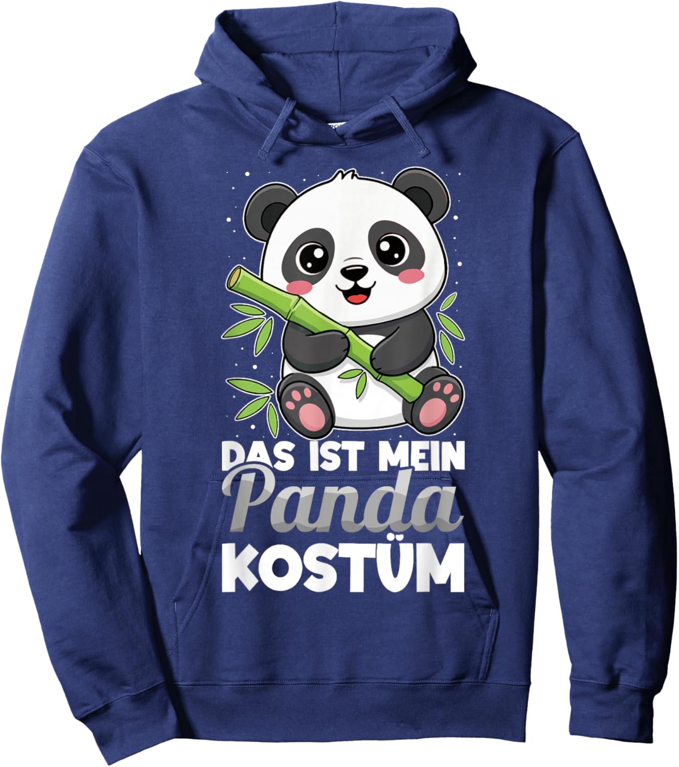 Das Ist Mein Panda Kostüm Karneval Fasching Hoodie - Hoodie | Navy