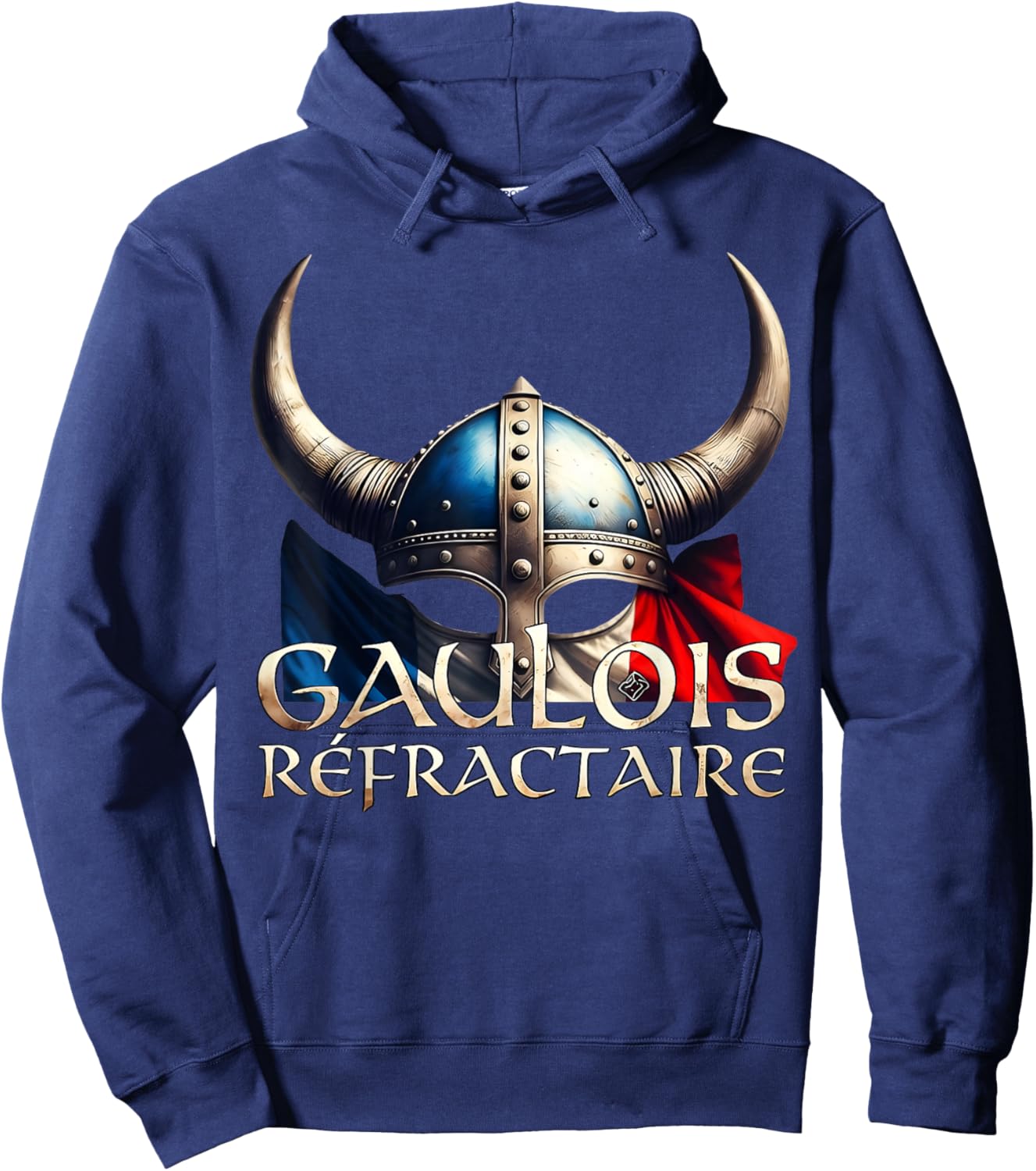 Patriotic Gaul REFRACTORY Patriotic Patriotic Patriotic Hoodie - Hoodie | Navy