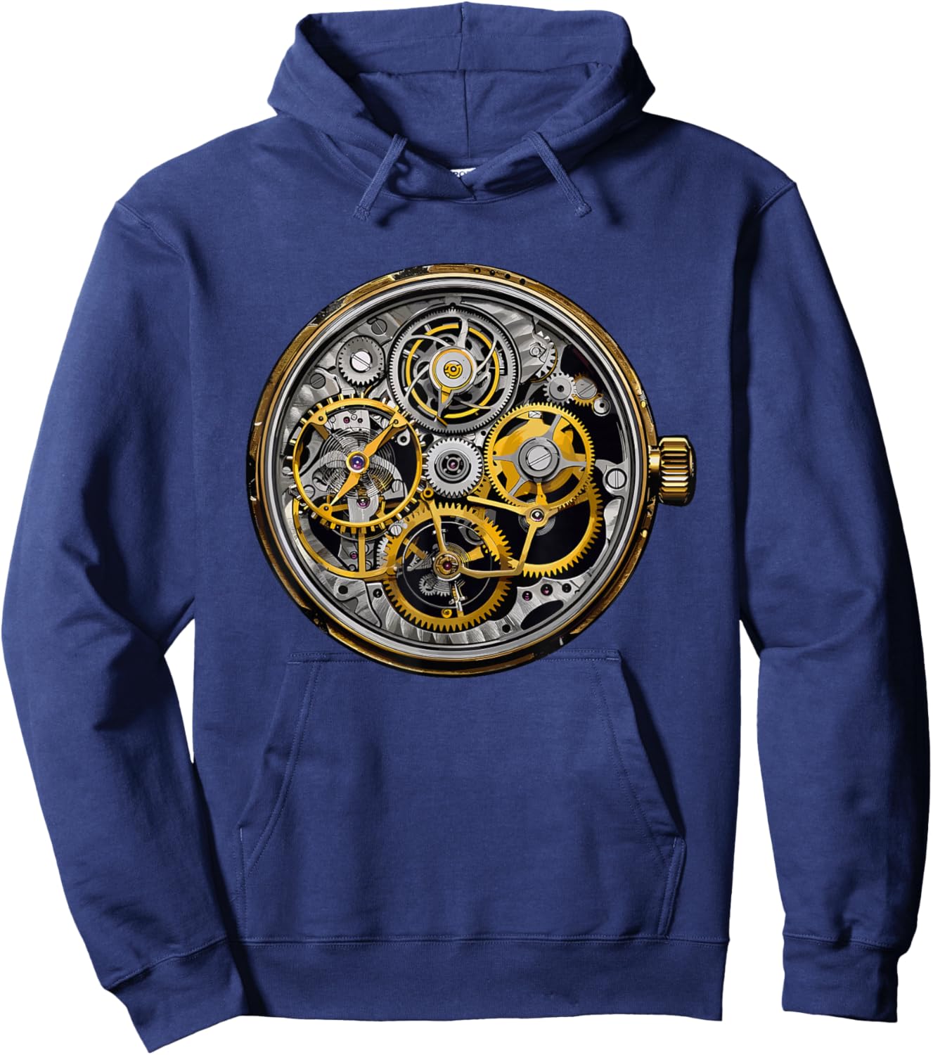 Clockmaker Horology Hour Horology Watch Enthusiast Hoodie - Hoodie | Navy
