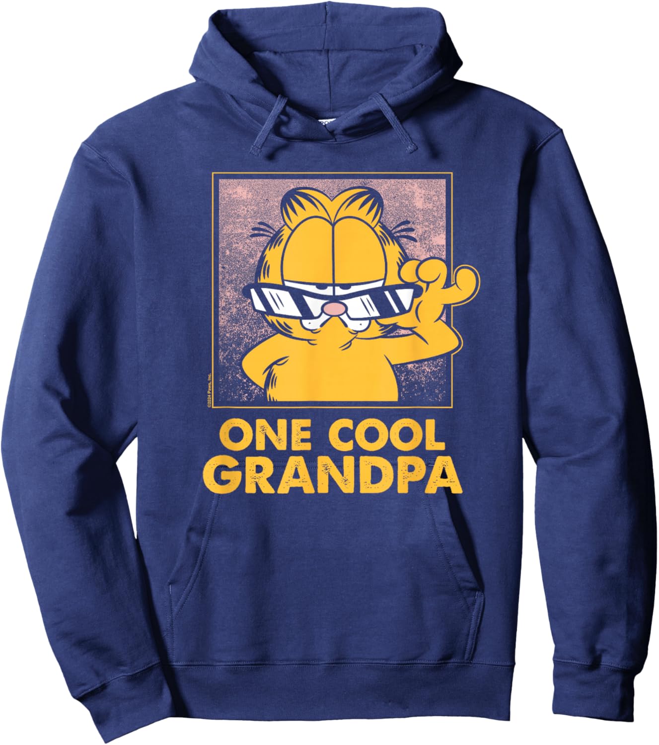 Garfield One Cool Grandpa Hoodie - Hoodie | Navy