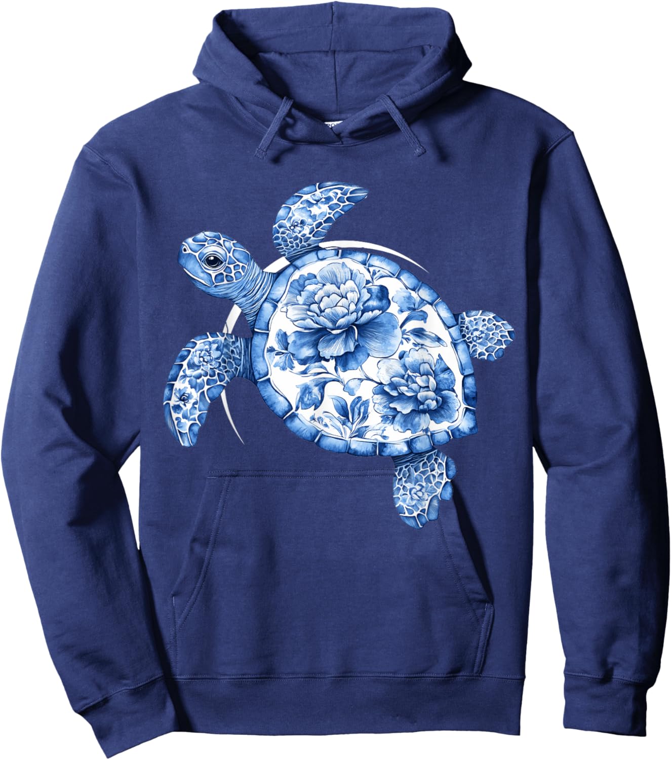 Sea Turtle Tribal Beach Hawaiian Maori Sun Love Earth Day Hoodie - Hoodie | Navy