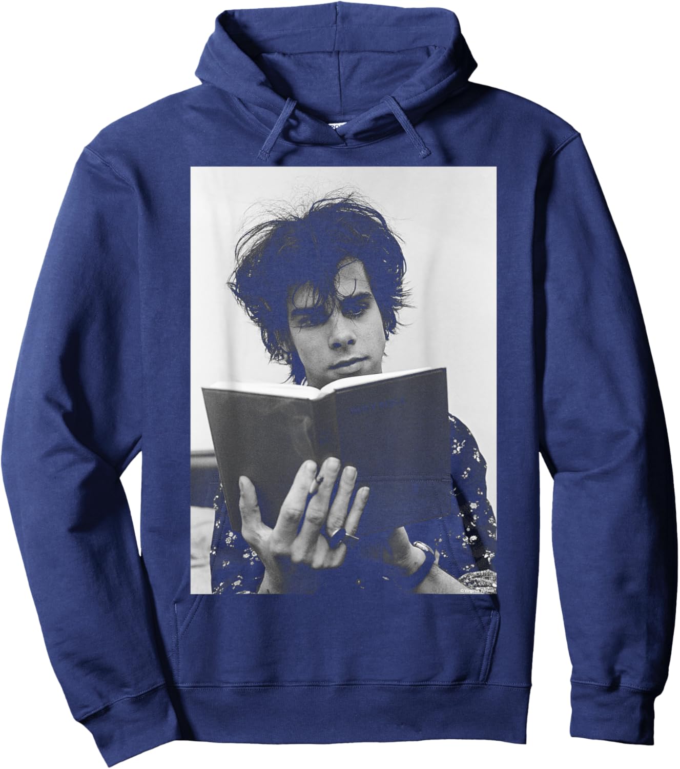 Nick Cave Sänger der Geburtstagsfeier von Virgina Turbett Hoodie - Hoodie | Navy