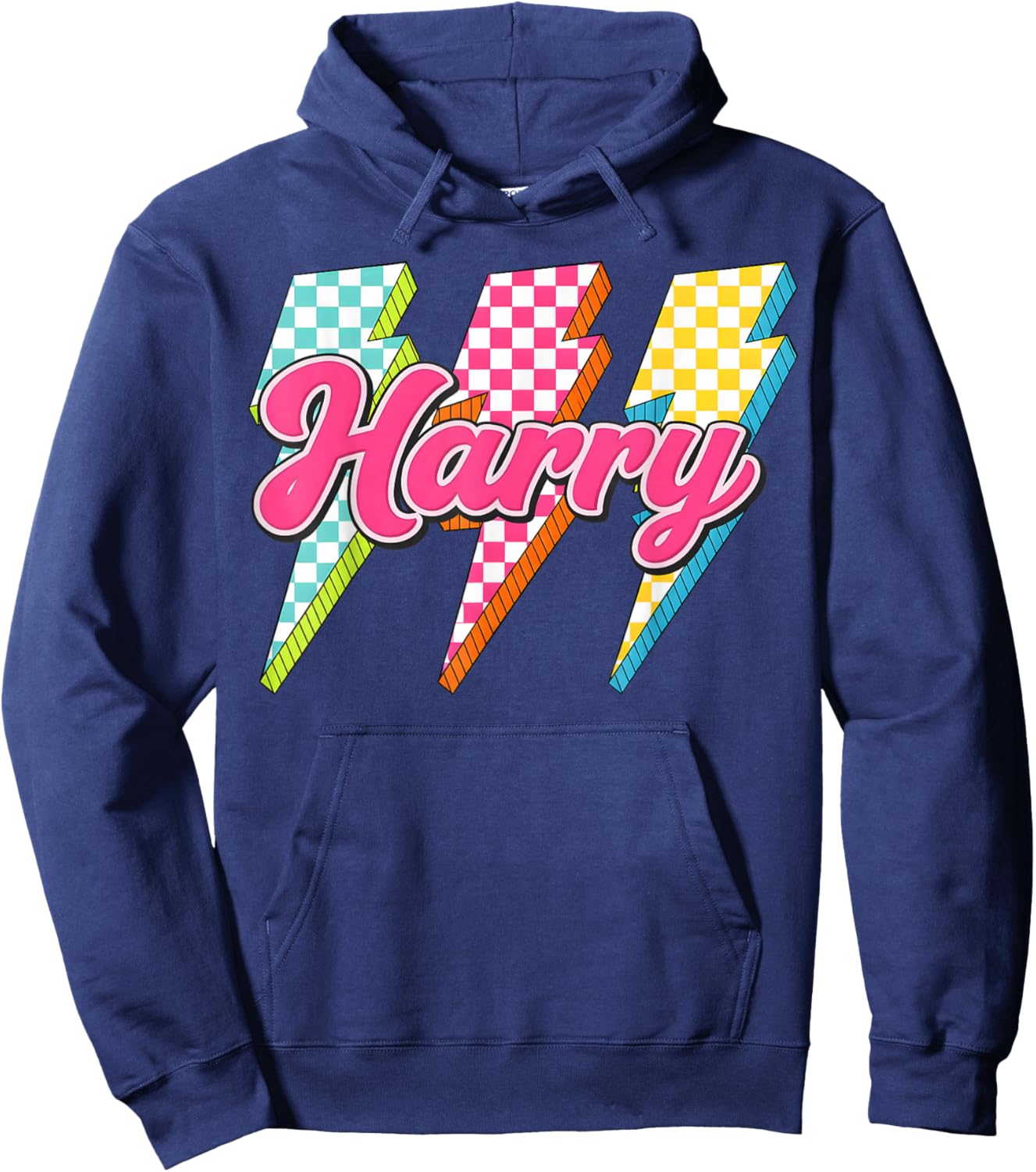 Vintage Retro Harry Name Classic Gift Men Women Kids Hoodie - Hoodie | Navy
