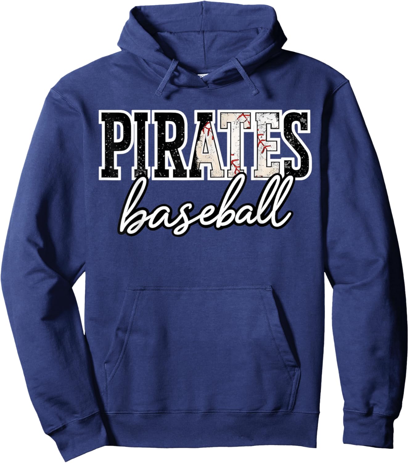Game Day School Spirit Pirate Pride Hoodie - Hoodie | Navy