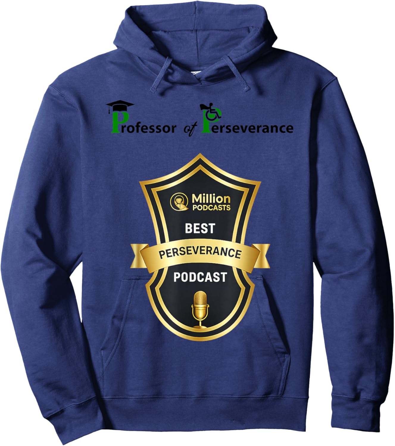 POP BearBall Perseverance Award Hoodie - Hoodie | Navy