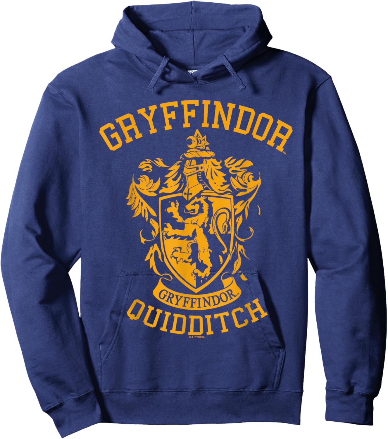 Harry Potter Gryffindor Quidditch One Color Hoodie - Hoodie | Navy