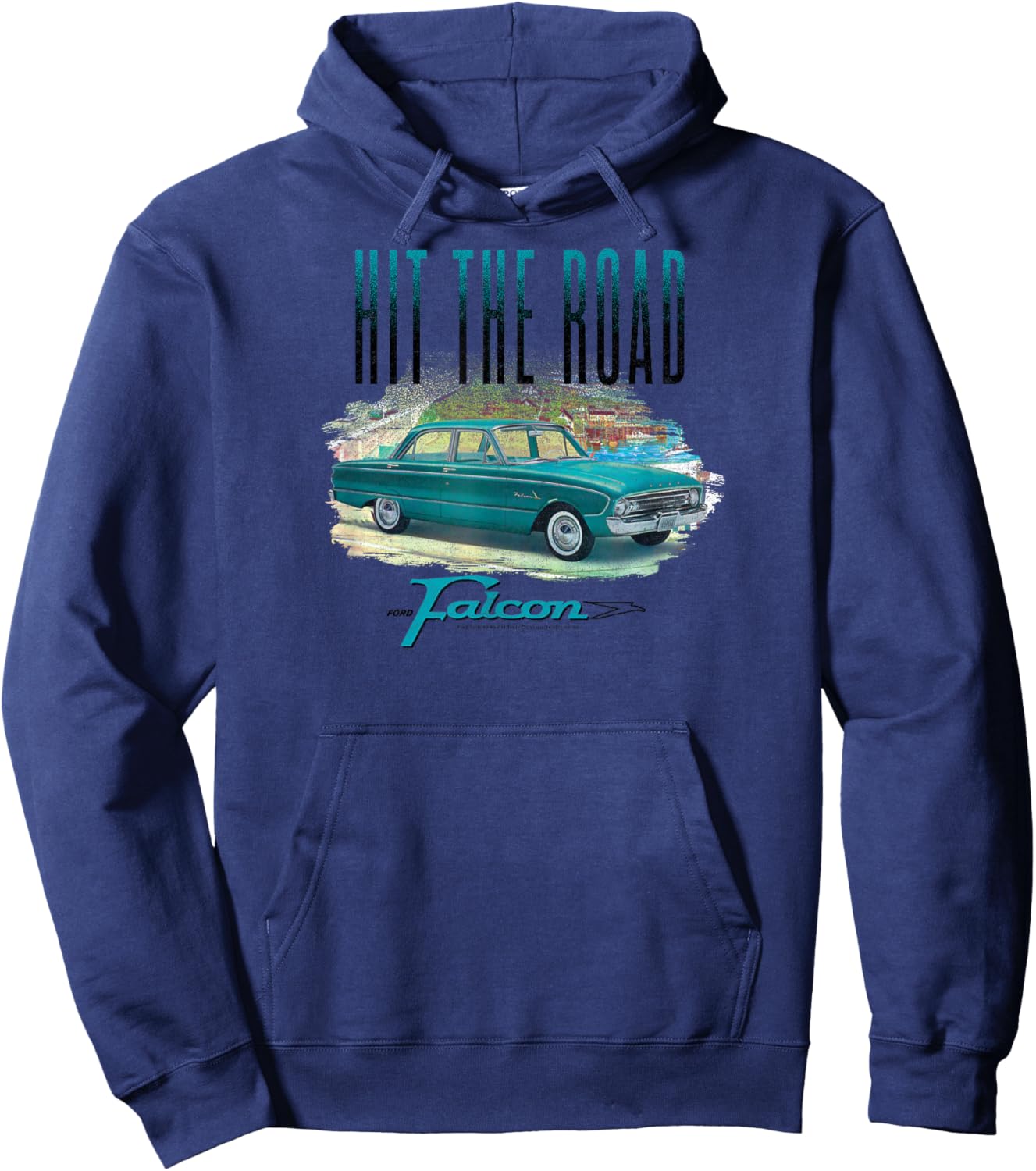 Ford - Hit The Road Falçon Hoodie - Hoodie | Navy