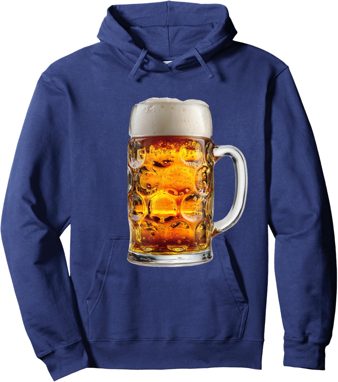 Beer Mug Funny Drinking Party Halloween Costume Graphic Hoodie - Hoodie | Navy
