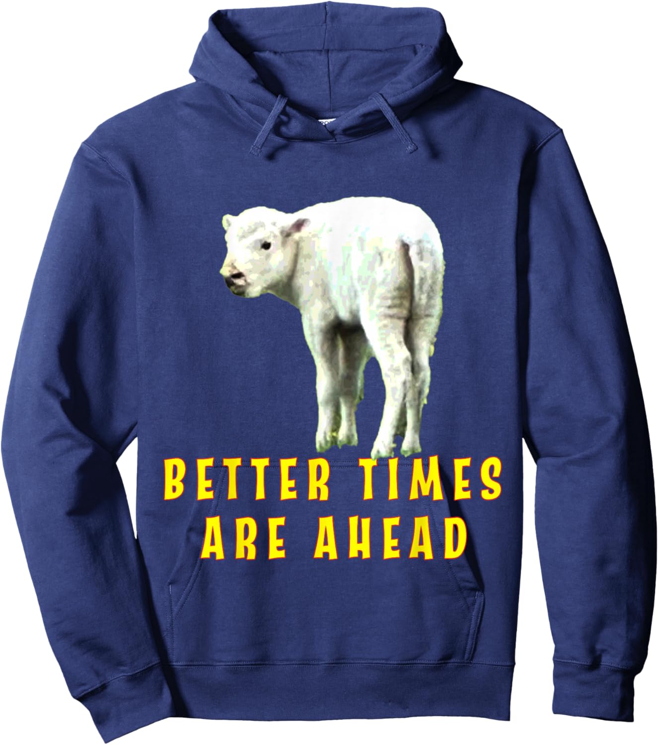 Baby White Bison Buffalo American Indian Prophecy Hoodie - Hoodie | Navy
