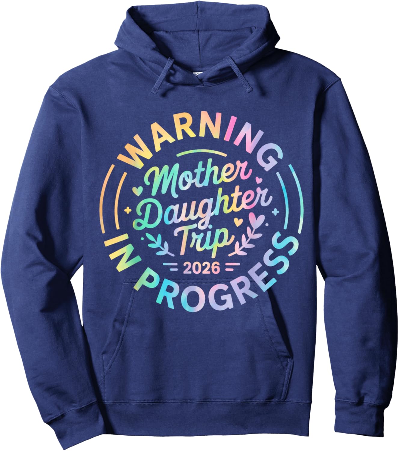 Mother Daughter Trip 2026 Family Mom Matching Vacation Women Hoodie - Hoodie | Navy
