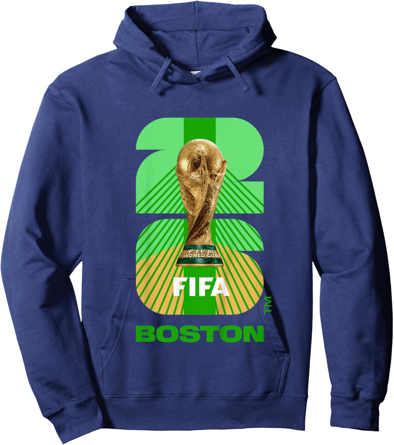 Kinder Boston Pokal FIFA World Cup 26 Farbe Hoodie - Hoodie | Navy