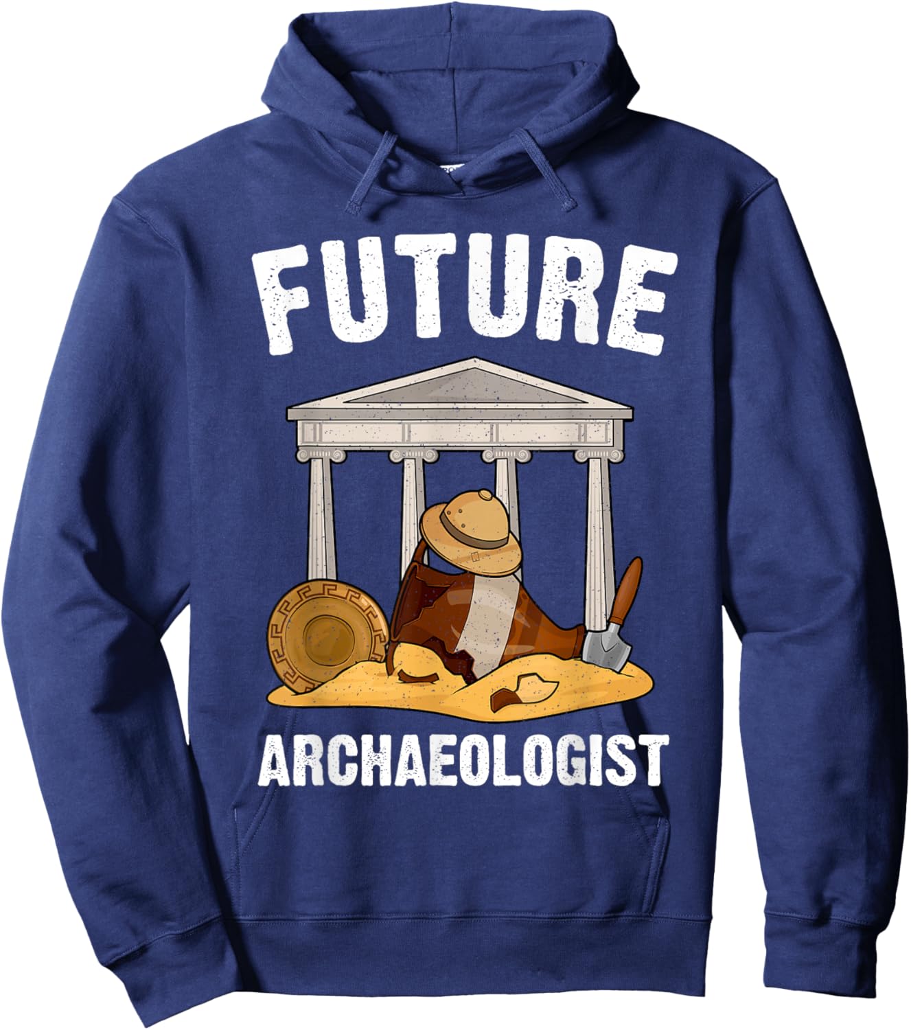 Future Archaeologist Design Women Kids Archaeology Hoodie - Hoodie | Navy