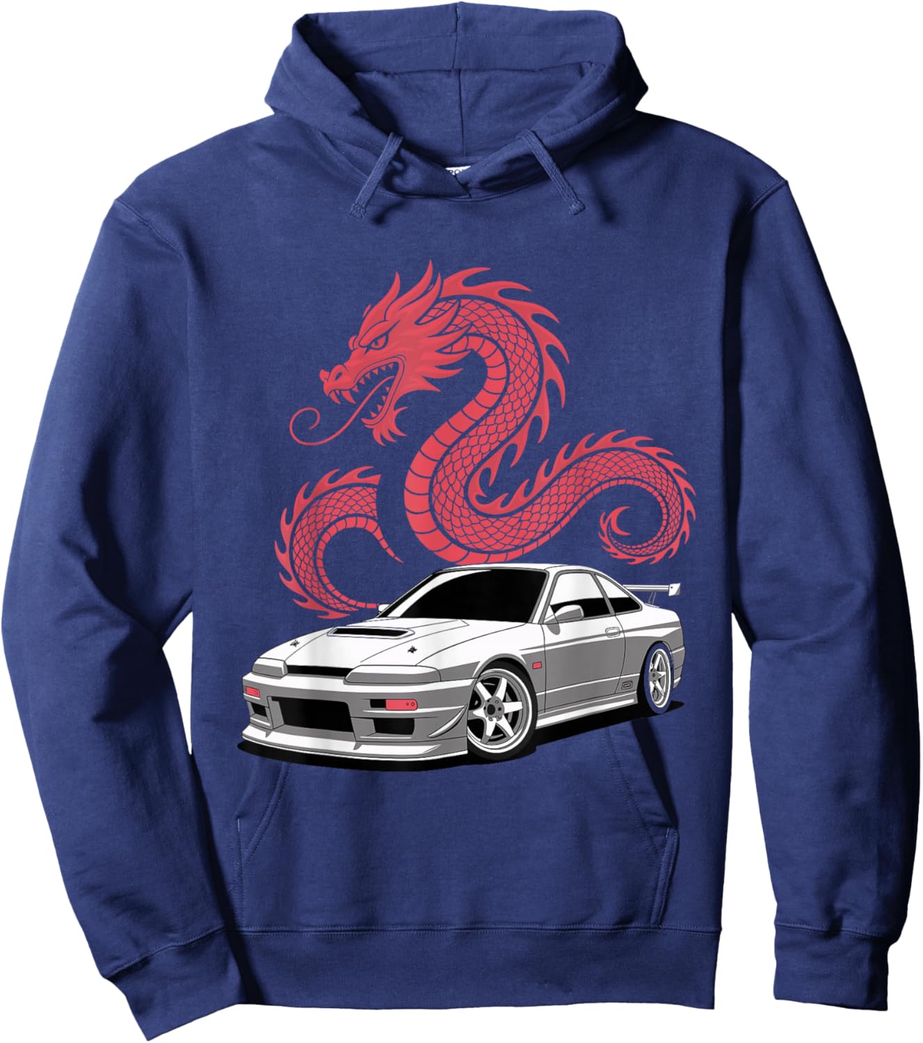 Car Drifting Racing Race Car Motorsport Drift Racing Hoodie - Hoodie | Navy