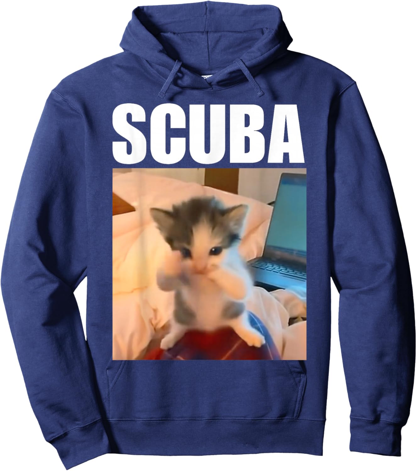 Scuba Dance Meme Hoodie - Hoodie | Navy