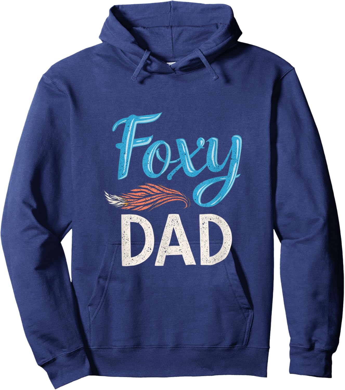 Foxy Dad Hoodie - Hoodie | Navy