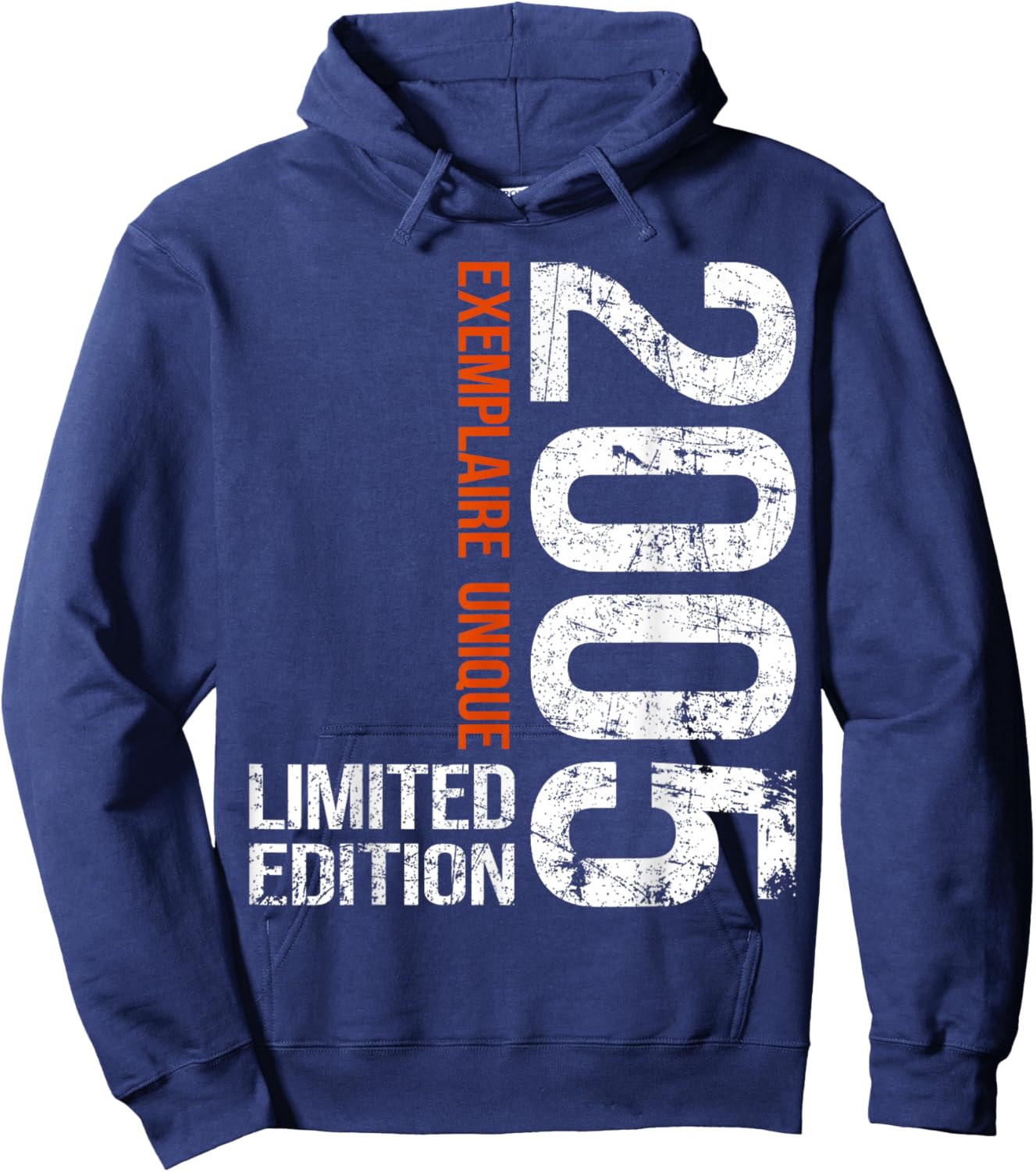 20th Anniversary 2005 Vintage 20 Years Men Vintage 2005 Hoodie - Hoodie | Navy