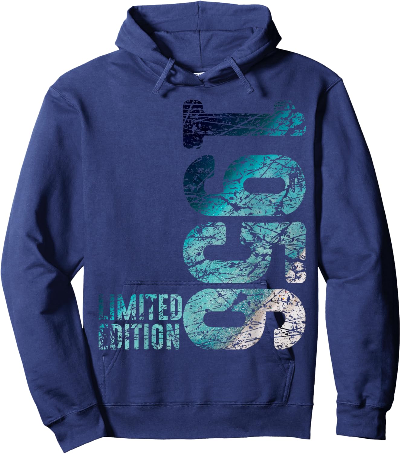 70th Birthday Man Woman 70 Years 1956 Funny Gift Hoodie - Hoodie | Navy