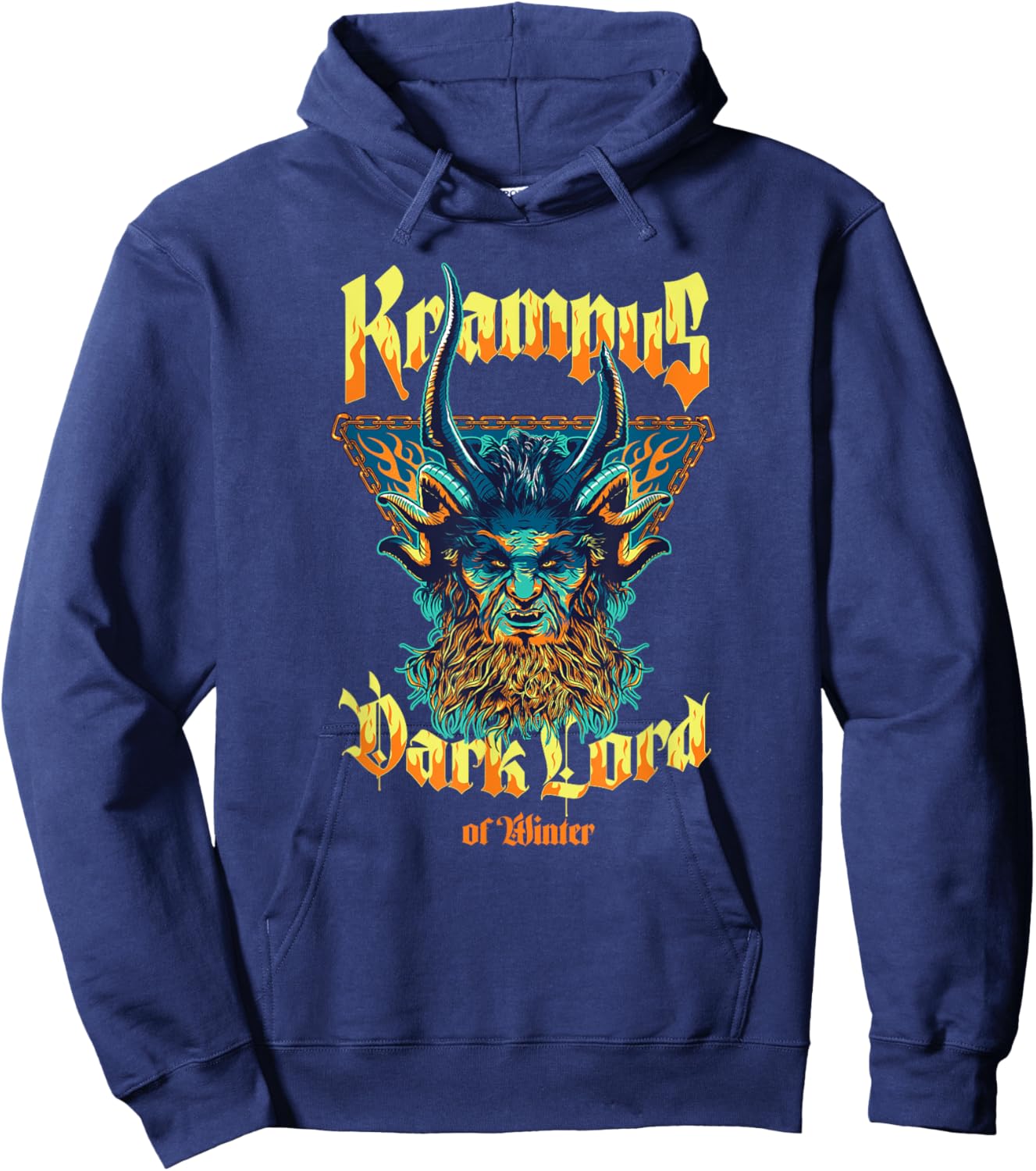 Red One - Krampus Dark Lord of Winter Hoodie - Hoodie | Navy