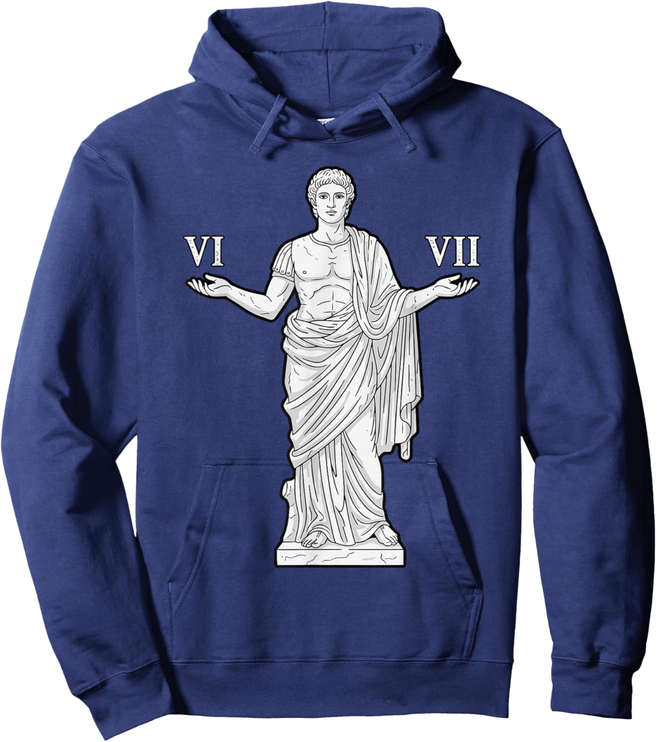 Six Seven Meme 6-7 Kids Funny Six Seven Hoodie - Hoodie | Navy