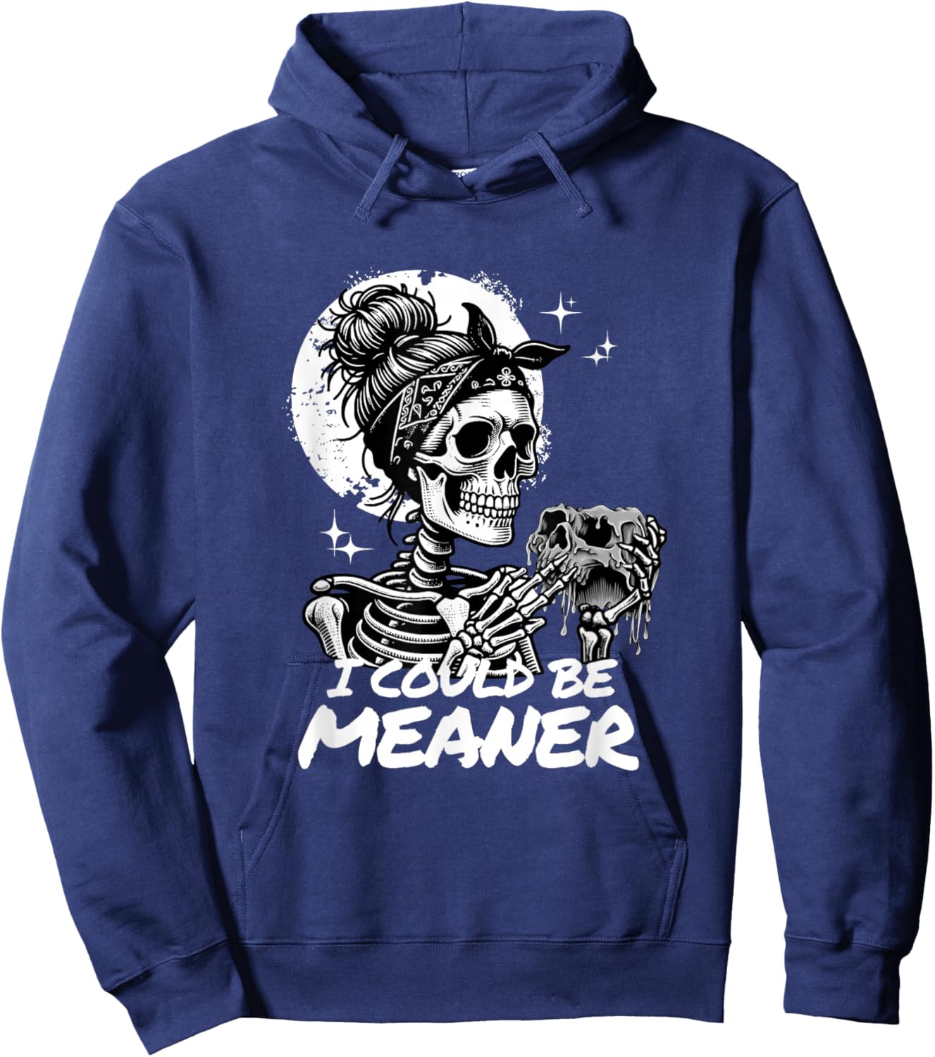 T-Shirt Hoodie - Hoodie | Navy