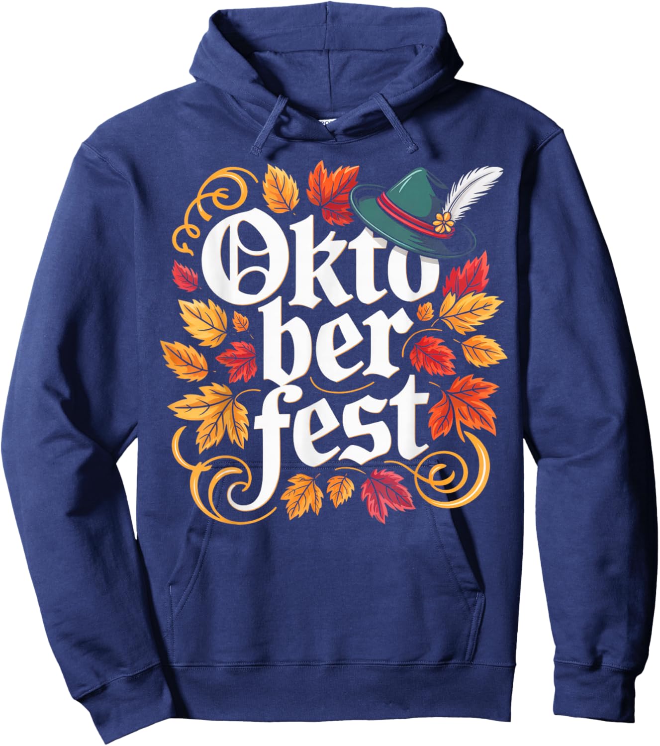 Oktoberfest Fall German Costume Women Kids Hoodie - Hoodie | Navy