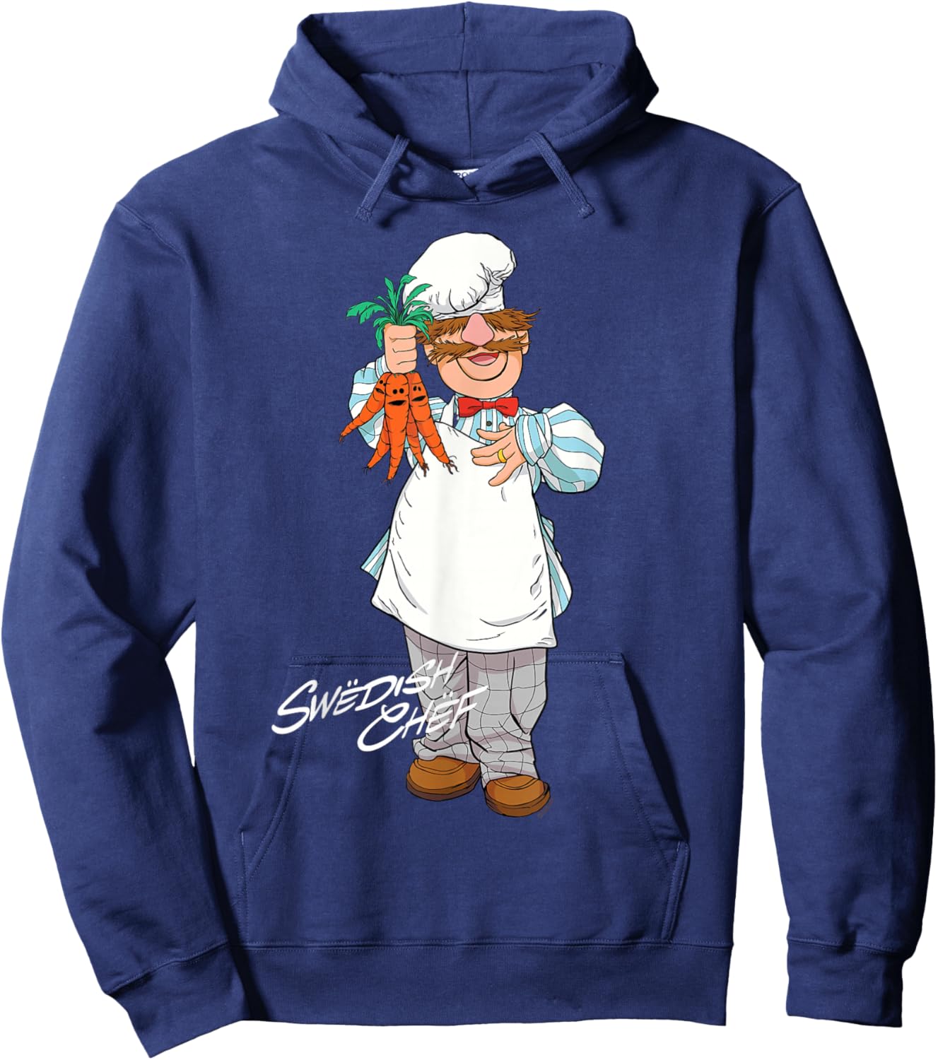 Disney The Muppets Swedish Chef Big Pose Hoodie - Hoodie | Navy