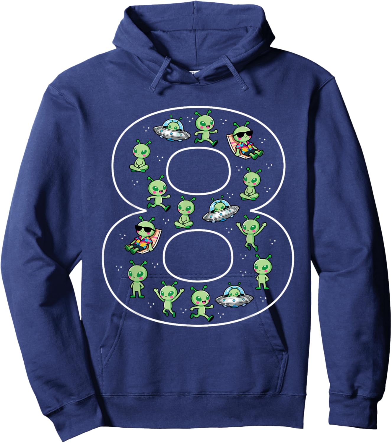 Space Hoodie - Hoodie | Navy
