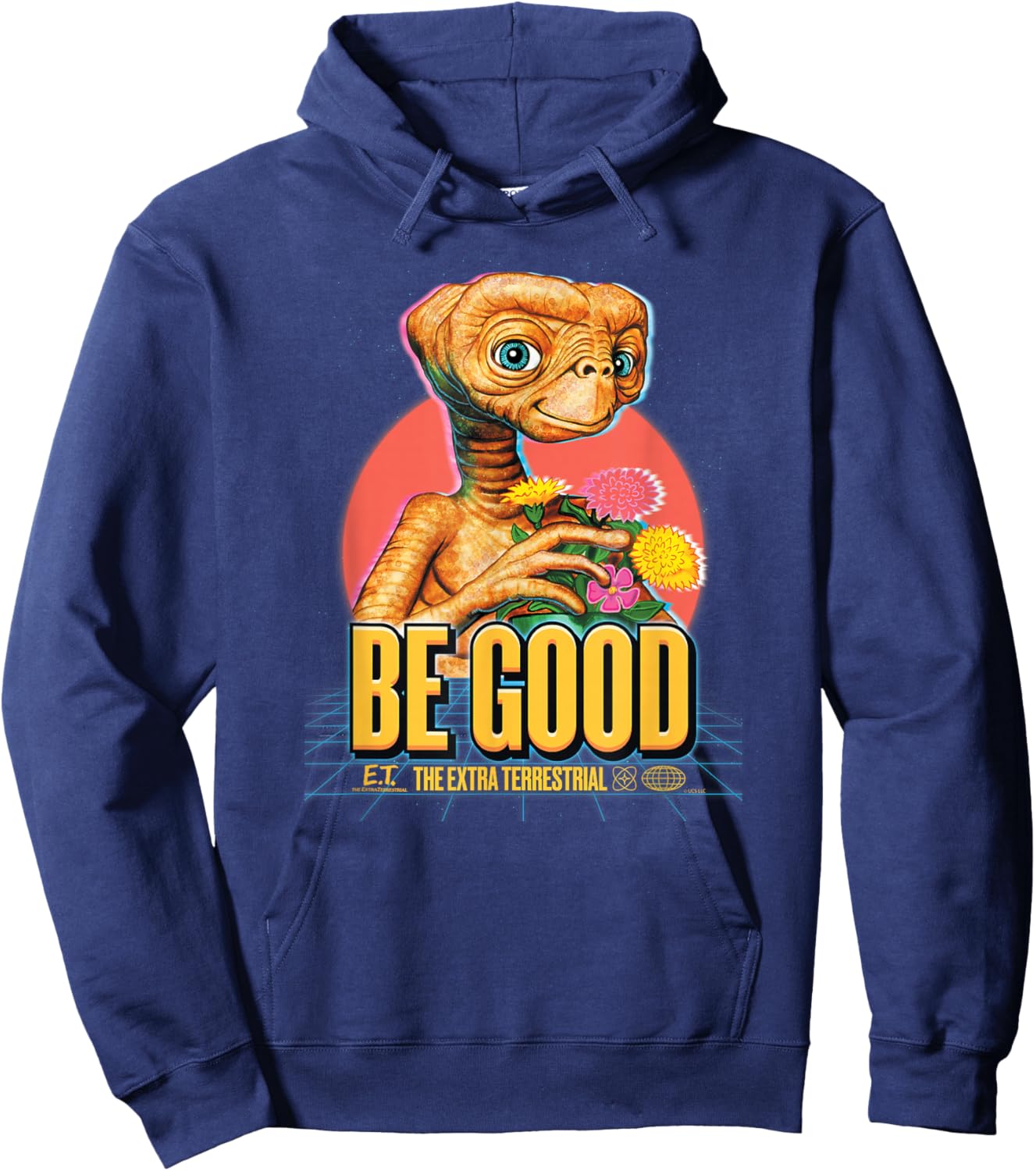 E.T. the Extra-Terrestrial Retro Be Good Hoodie - Hoodie | Navy