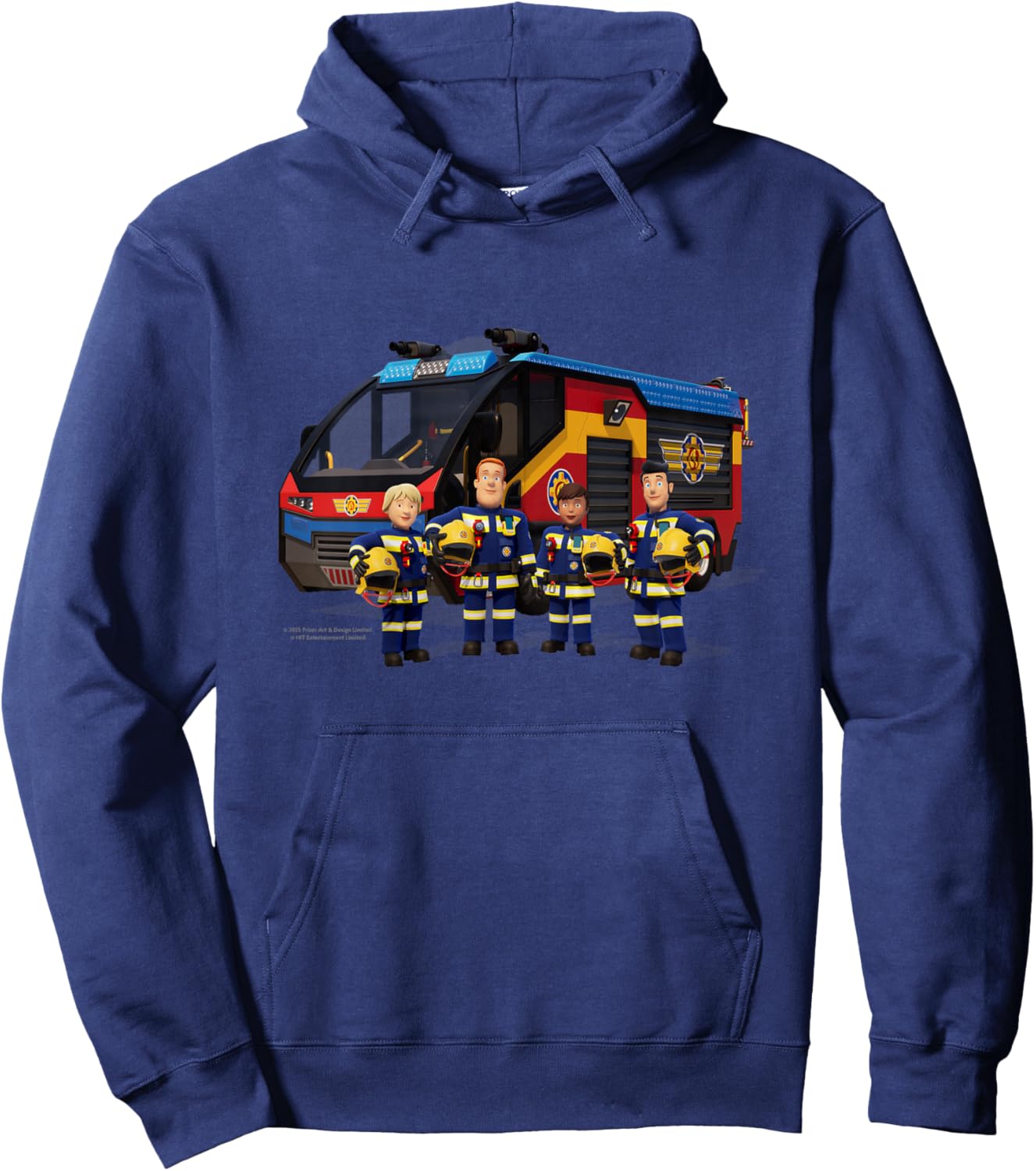 Feuerwehrmann Sam - Einsatzwagen Jupiter Hoodie - Hoodie | Navy