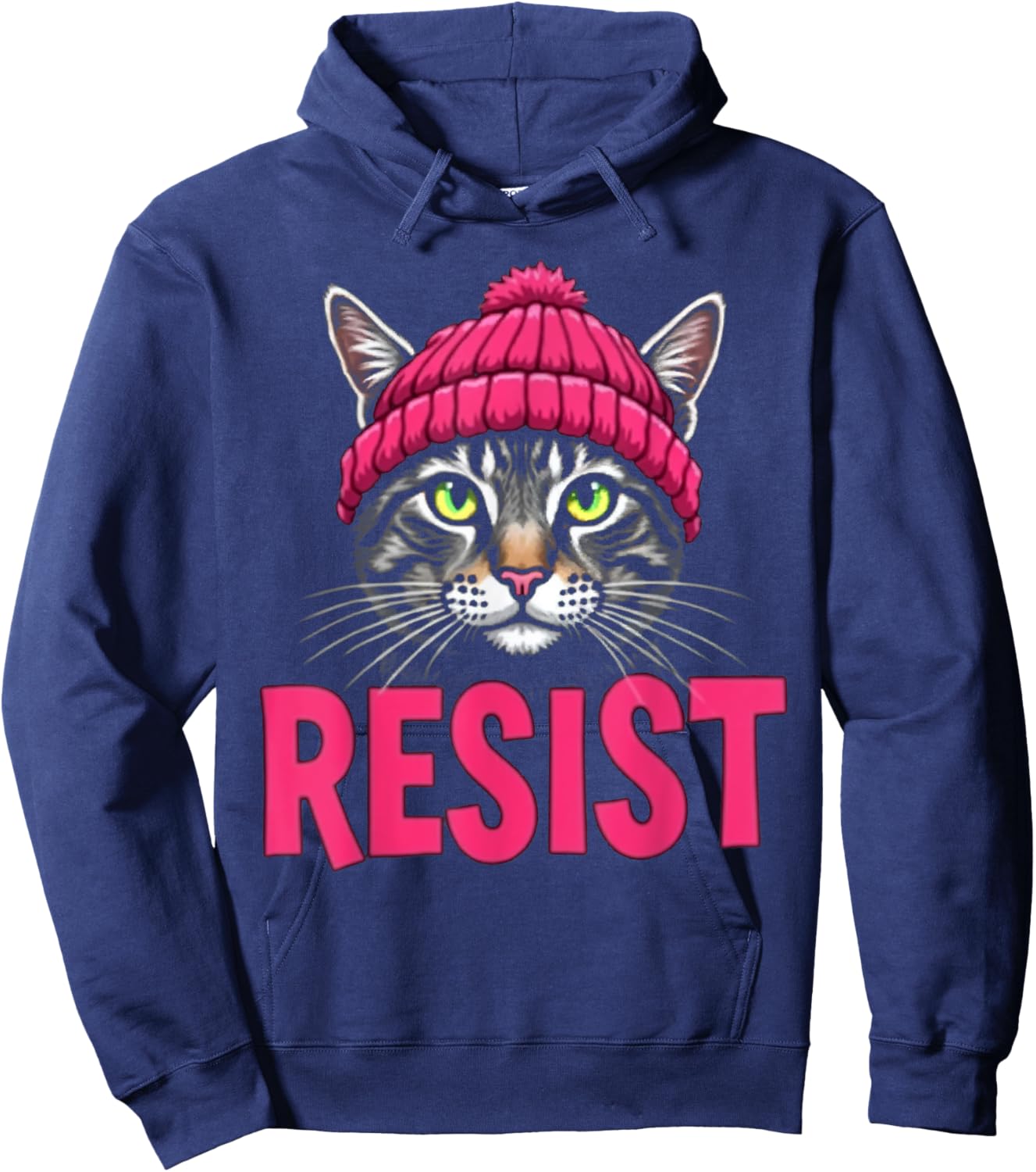 Cat Resist Hoodie - Hoodie | Navy