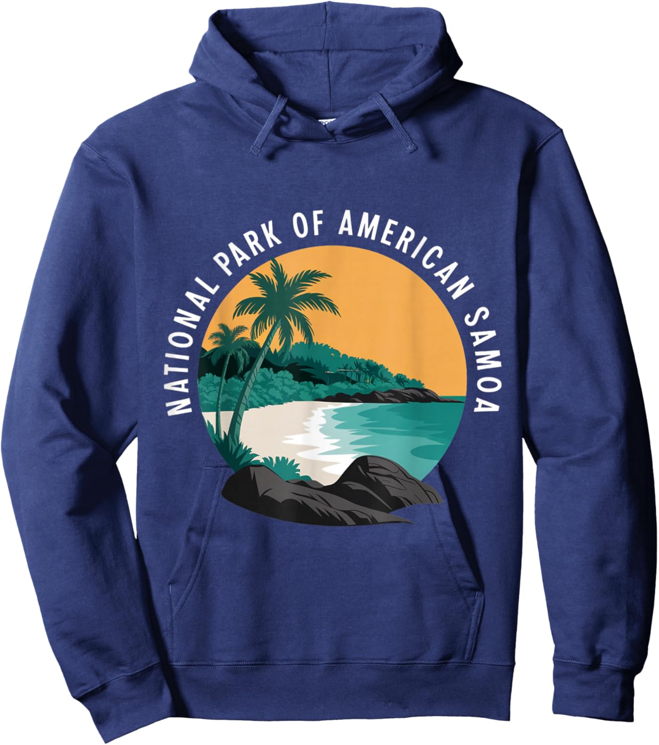 National Park Of American Samoa Hoodie - Hoodie | Navy