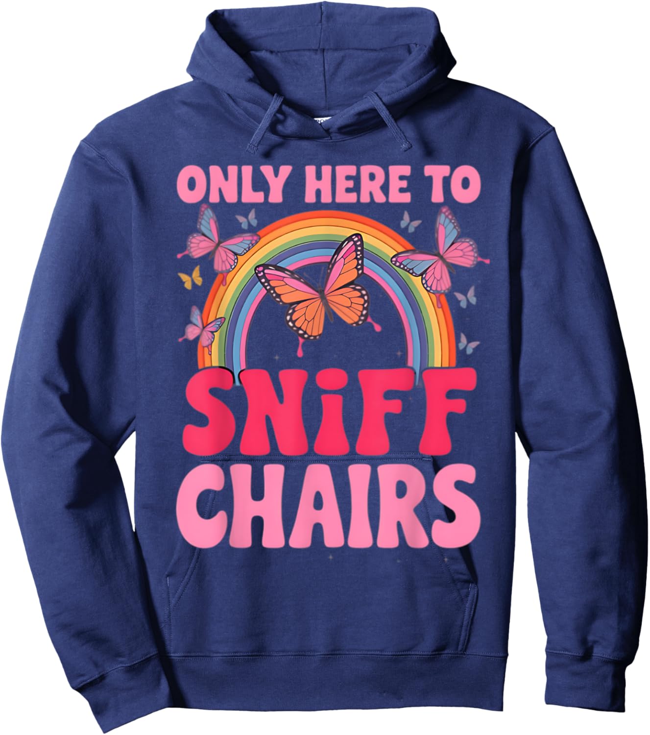 Funny Inappropriate Embarrassing Gag Meme Adult Humor Men Hoodie - Hoodie | Navy