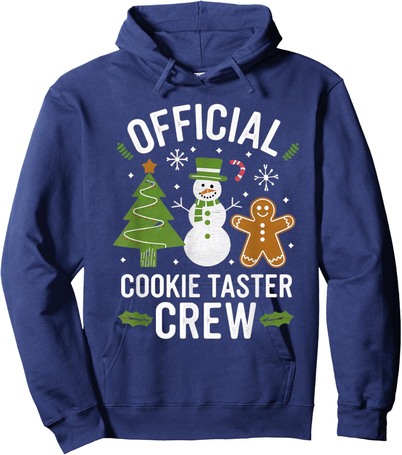 Official Christmas Cookie Tester Taster Baking Crew Toddler Hoodie - Hoodie | Navy