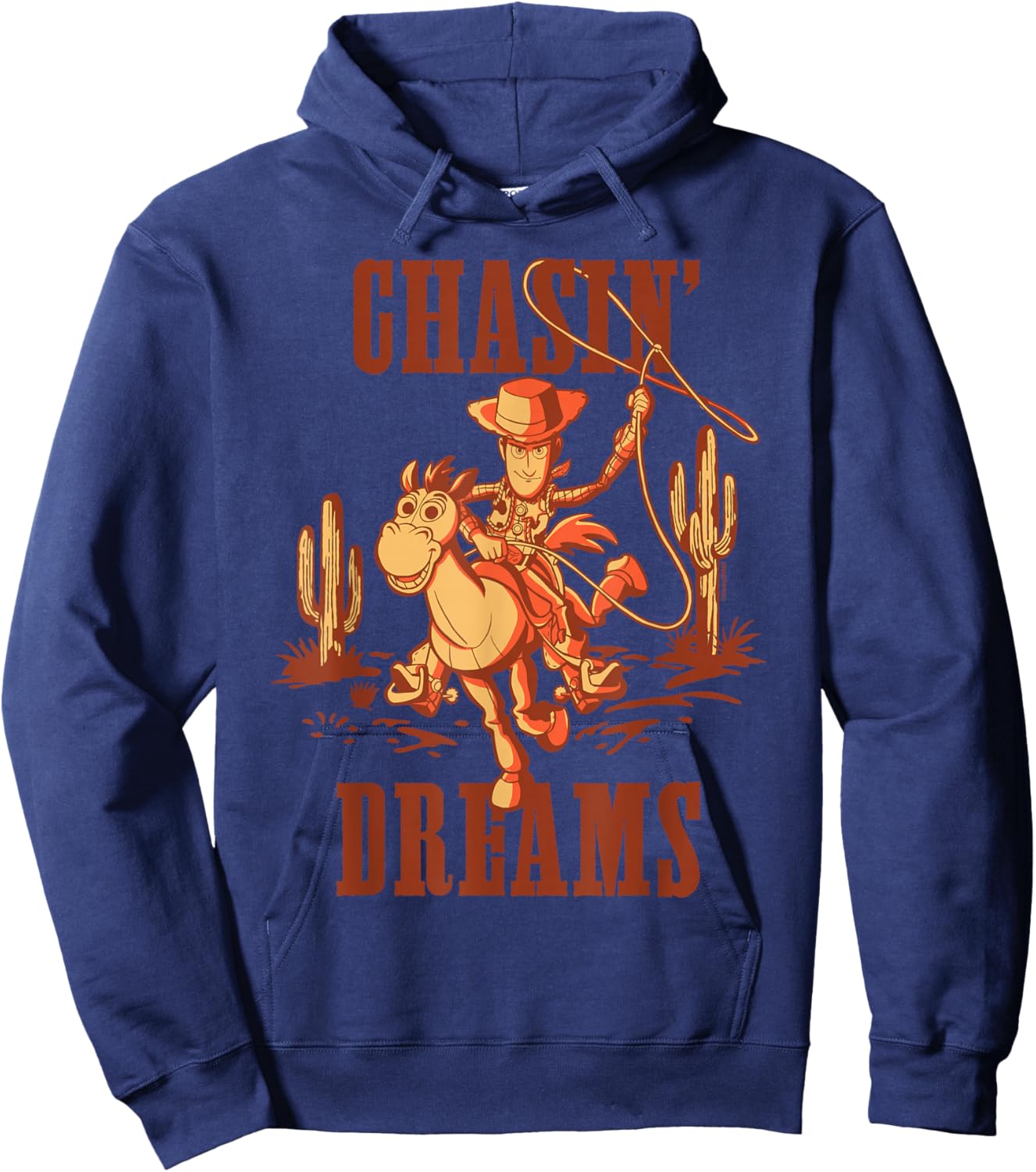 Disney and Pixar's Toy Story Woody & Bullseye Chasin' Dreams Hoodie - Hoodie | Navy
