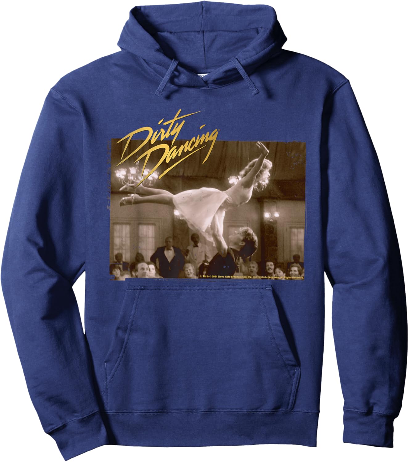 Dirty Dancing The Time Of My Life Lift Scene Hoodie - Hoodie | Navy