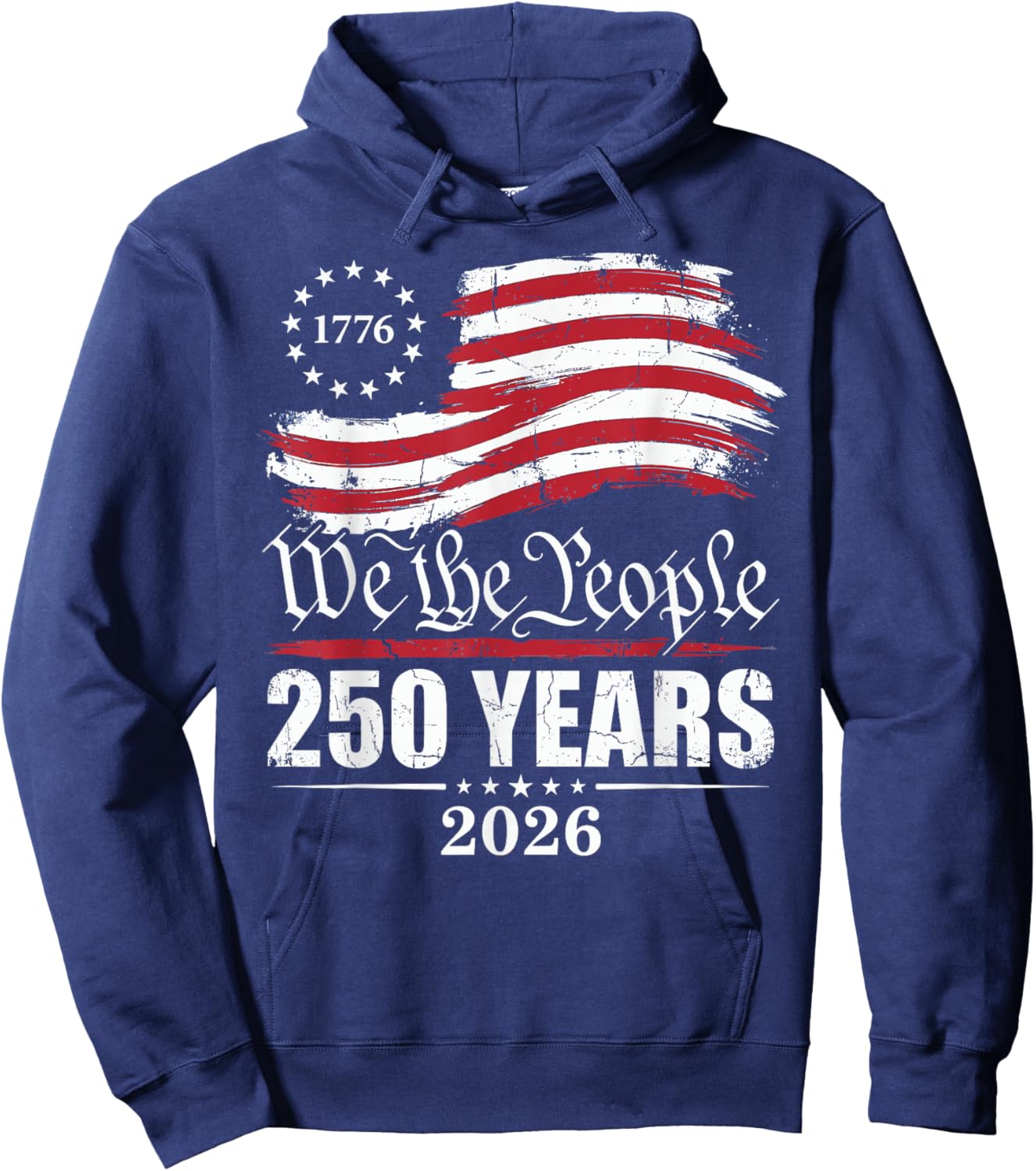We The People 250th Anniversary Hoodie - Hoodie | Navy