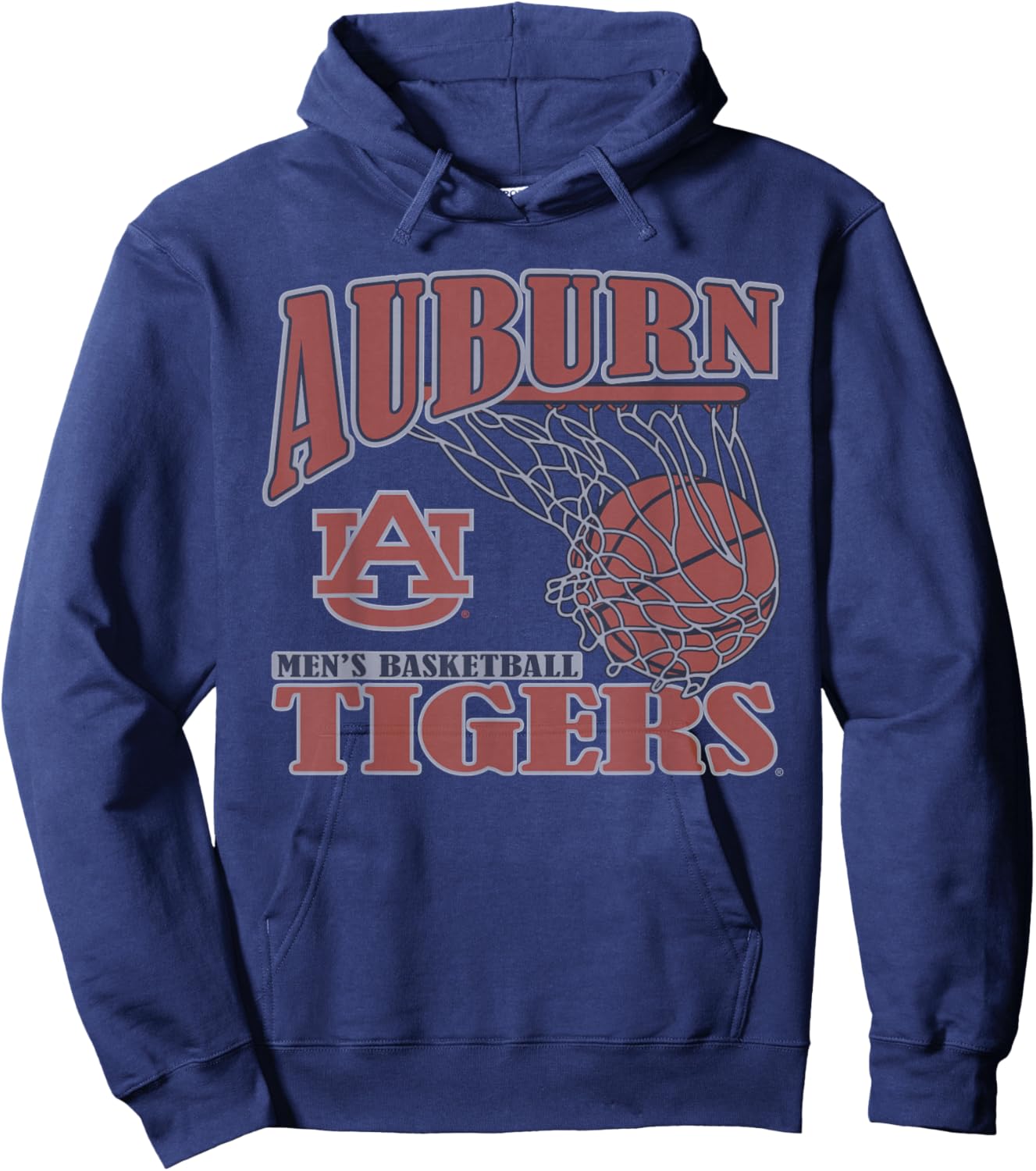 Auburn Tigers Men's Basketball Vintage Lift Navy Hoodie - Hoodie | Navy