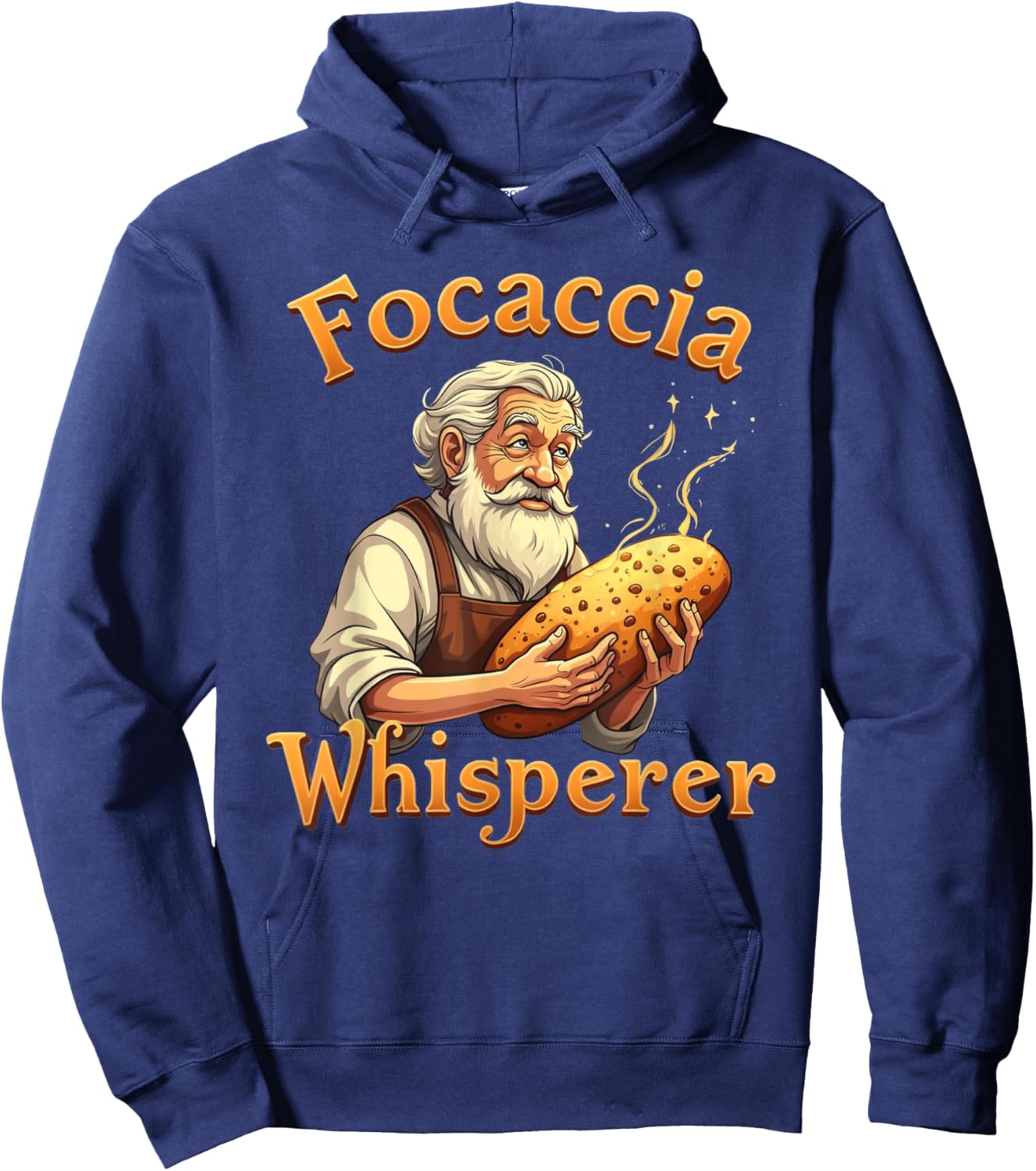 Focaccia Whisperer Hoodie - Hoodie | Navy