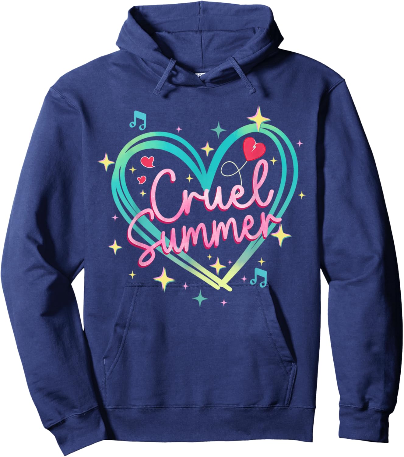 Cruel Summer Funny Cute Retro Vintage 70s 80s Women Men Kids Hoodie - Hoodie | Navy
