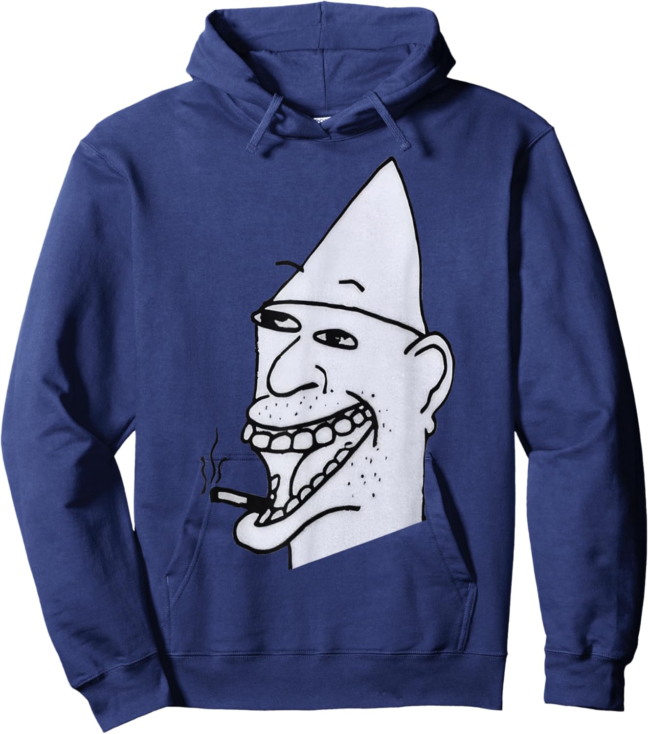 Goobsmooch Smoking Funny Hoodie - Hoodie | Navy
