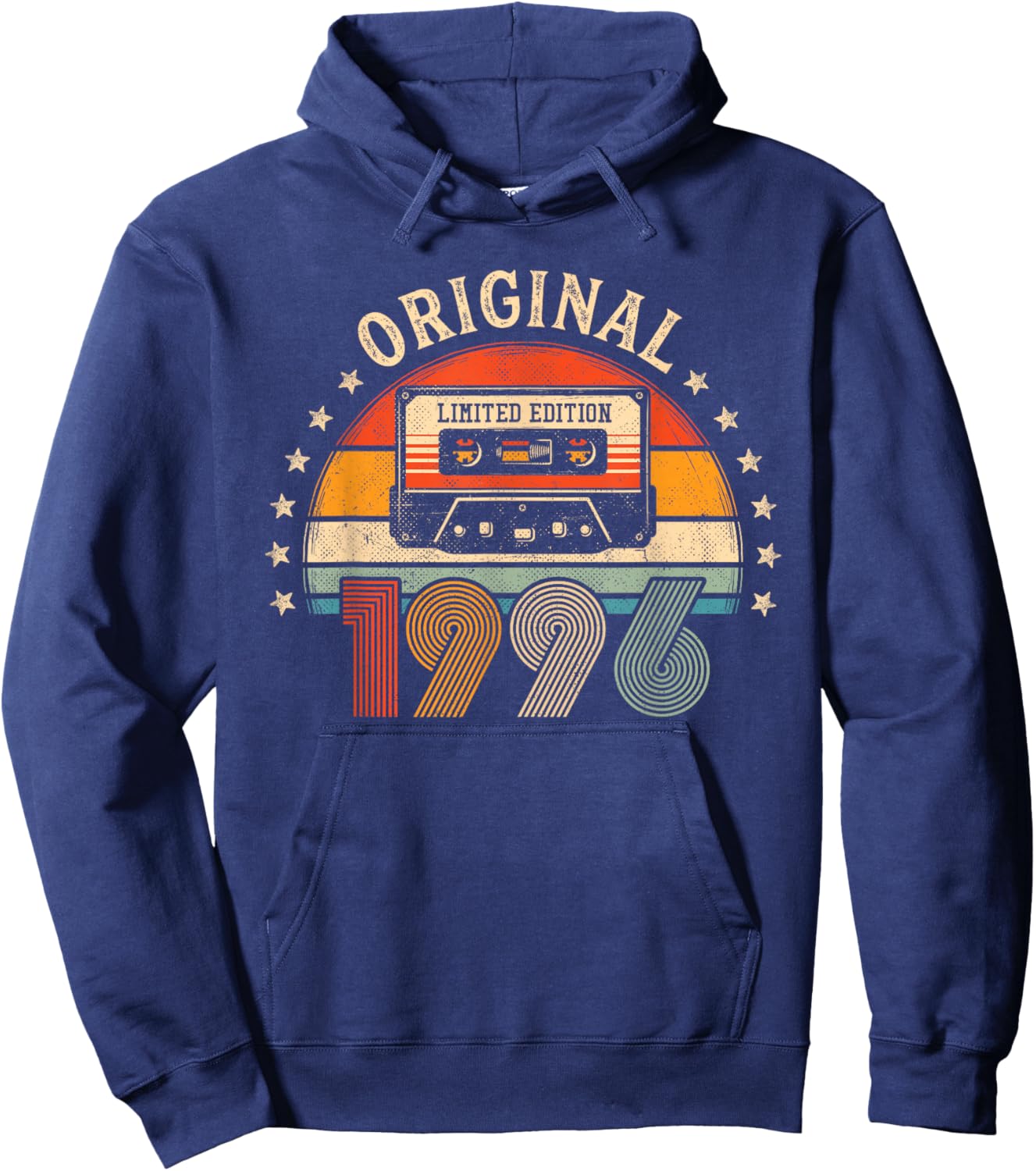 30 Jahre Geburtstag Mann Frau Original Vintage Jahrgang 1996 Hoodie - Hoodie | Navy